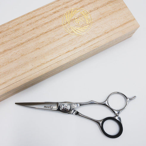 美品【ナルトシザーズ ナルトシザーNARUTO SCISSORS】フォルテグレイバーDB シザー メガネ 理容 美容ハサミ 美容師 理容師 右利き 5.15インチ 中古 sc350