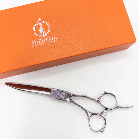 【ミズタニシザーズ ミズタニシザーMIZUTANI SCISSORS】ACRO Z-1 6.0 シザー オフセット 理容 美容ハサミ 美容師 理容師 右利き 6インチ 中古 sc3508