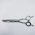 美品【ナルトシザーズ ナルトシザーNARUTO SCISSORS】四梳きシェアライン メガネ シザー セニング 美容ハサミ すきばさみ 美容師 理容師 約45% 右利き 6インチ 中古 sc351