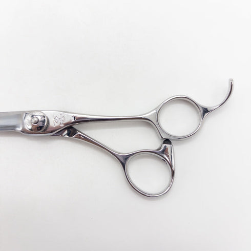 【ナルトシザーズ ナルトシザーNARUTO SCISSORS】ニューヘネシーミニ シザー オフセット 理容 美容ハサミ 美容師 理容師 右利き 5インチ 中古 sc3515