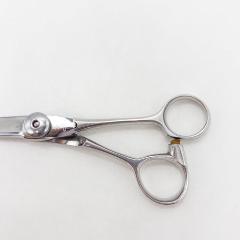 【ナルトシザーズ ナルトシザーNARUTO SCISSORS】ヘネシー ミニカット シザー オフセット 理容 美容ハサミ 美容師 理容師 右利き 5.1インチ 中古 sc3524