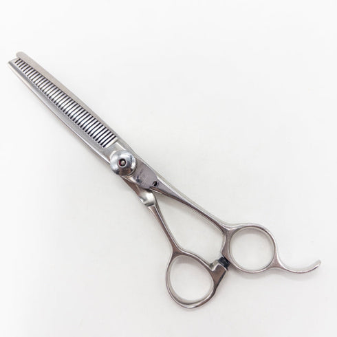 【ナルトシザーズ ナルトシザーNARUTO SCISSORS】 オフセット シザー セニング 美容ハサミ すきばさみ 美容師 理容師 約% 右利き 6インチ 中古 sc3537