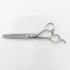 【ミズタニシザーズ ミズタニシザーMIZUTANI SCISSORS】BLACK-SMITH オフセット シザー セニング 美容ハサミ すきばさみ 美容師 理容師 約20~25% 右利き 5.8インチ 中古 sc3538