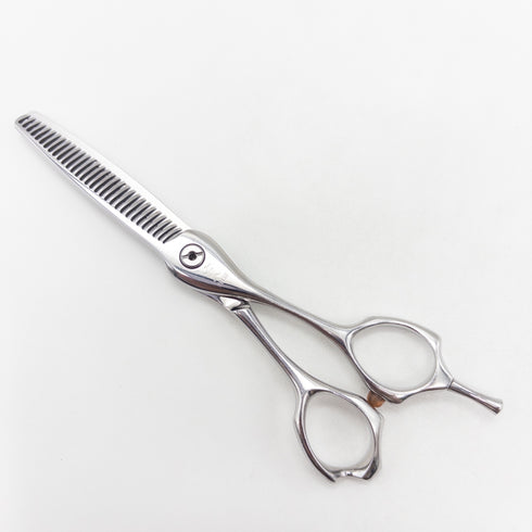【ヒカリシザーズHIKARI光シザーHIKARI SCISSORS】c-evo 761 メガネ シザー セニング 美容ハサミ すきばさみ 美容師 理容師 約20~30% 右利き 6インチ 中古 sc3539