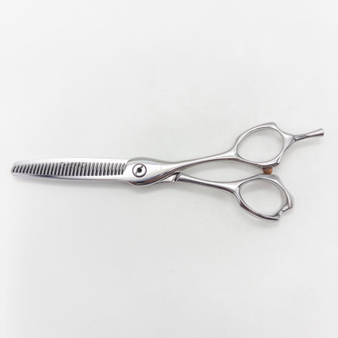 【ヒカリシザーズHIKARI光シザーHIKARI SCISSORS】c-evo 761 メガネ シザー セニング 美容ハサミ すきばさみ 美容師 理容師 約20~30% 右利き 6インチ 中古 sc3539