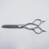 【シザーズジャパンSCISSORS JAPAN】QF25%29i18 Y LSBS加工 メガネ シザー セニング 美容ハサミ すきばさみ 美容師 理容師 約25% 右利き 6インチ 中古 sc354