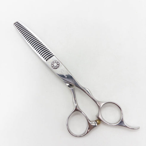 【ハヤシシザーズ ハヤシシザーHAYASHI SCISSORS】V-27RW-AT-5.7 オフセット シザー セニング 美容ハサミ すきばさみ 美容師 理容師 約25~30% 右利き 5.7インチ 中古 sc3546