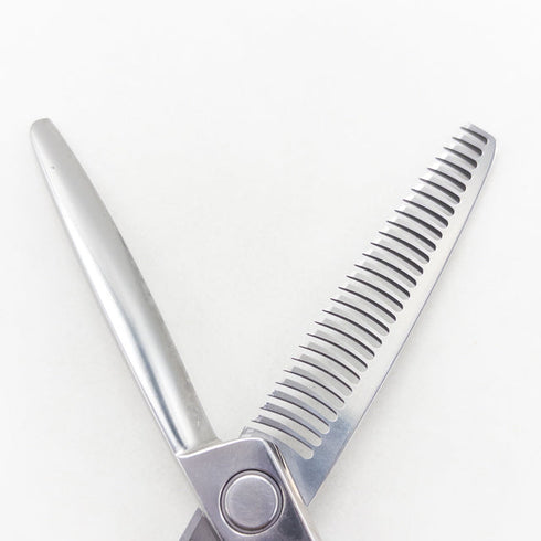 【ハヤシシザーズ ハヤシシザーHAYASHI SCISSORS】V-27RW-AT-5.7 オフセット シザー セニング 美容ハサミ すきばさみ 美容師 理容師 約25~30% 右利き 5.7インチ 中古 sc3546