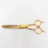 【ハヤシシザーズ ハヤシシザーHAYASHI SCISSORS】V-30RW-WH-6 メガネ シザー セニング 美容ハサミ すきばさみ 美容師 理容師 約25~30% 右利き 6インチ 中古 sc3556