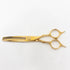 【ハヤシシザーズ ハヤシシザーHAYASHI SCISSORS】V-30RW-WH-6 メガネ シザー セニング 美容ハサミ すきばさみ 美容師 理容師 約25~30% 右利き 6インチ 中古 sc3556