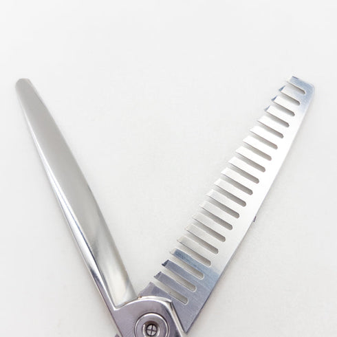 【オオカワプロシザーズ オオカワプロシザーOKAWA PRO SCISSORS】 SG193 メガネ シザー セニング 美容ハサミ すきばさみ 美容師 理容師 約25~30% 右利き 5.8インチ 中古 sc3558
