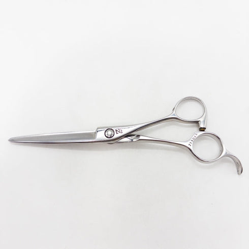 【ナルトシザーズ ナルトシザーNARUTO SCISSORS】 シザー オフセット 理容 美容ハサミ 美容師 理容師 右利き 6インチ 中古 sc3560