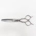 【ハヤシシザーズ ハヤシシザーHAYASHI SCISSORS】V-30RTR-WH-6 メガネ シザー セニング 美容ハサミ すきばさみ 美容師 理容師 約35~40% 右利き 6インチ 中古 sc3563