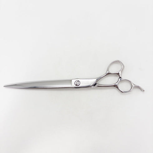 【ミズタニシザーズ ミズタニシザーMIZUTANI SCISSORS】BLACK-SMITH SOLIDソリッド シザー オフセット 理容 美容ハサミ 美容師 理容師 右利き 8インチ 中古 sc3564