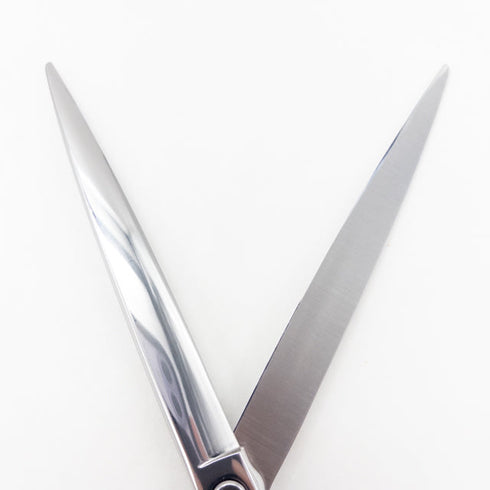 【ミズタニシザーズ ミズタニシザーMIZUTANI SCISSORS】BLACK-SMITH SOLIDソリッド シザー オフセット 理容 美容ハサミ 美容師 理容師 右利き 8インチ 中古 sc3564