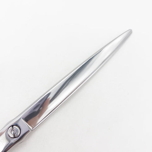 【ミズタニシザーズ ミズタニシザーMIZUTANI SCISSORS】BLACK-SMITH SOLIDソリッド シザー オフセット 理容 美容ハサミ 美容師 理容師 右利き 8インチ 中古 sc3564