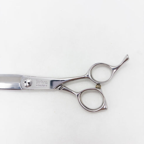 【トギノンTOGINON】 片剣刃 シザー オフセット 理容 美容ハサミ 美容師 理容師 右利き 7.5インチ 中古 sc3592
