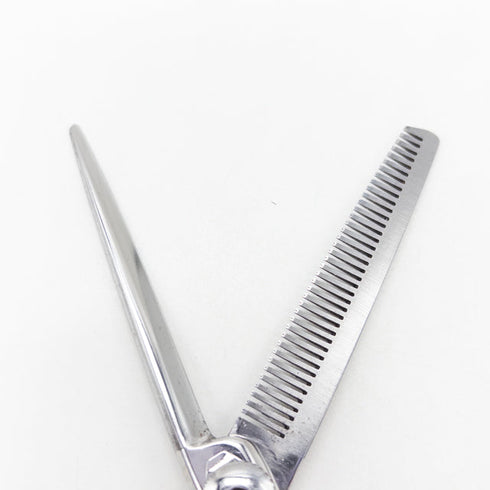 【ナルトシザーズ ナルトシザーNARUTO SCISSORS】デザインカット39B オフセット シザー セニング 美容ハサミ すきばさみ 美容師 理容師 約35~40% 右利き 5.8インチ 中古 sc3598