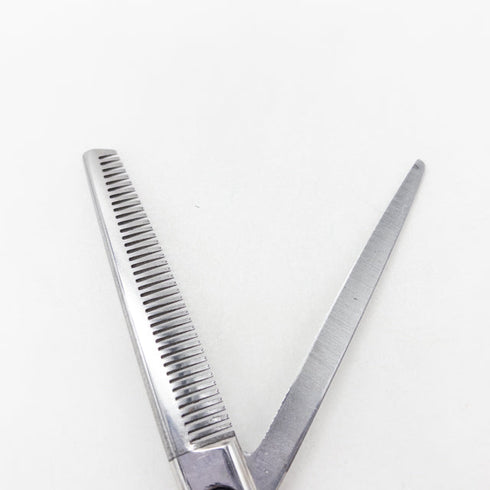 【ナルトシザーズ ナルトシザーNARUTO SCISSORS】デザインカット39B オフセット シザー セニング 美容ハサミ すきばさみ 美容師 理容師 約35~40% 右利き 5.8インチ 中古 sc3598