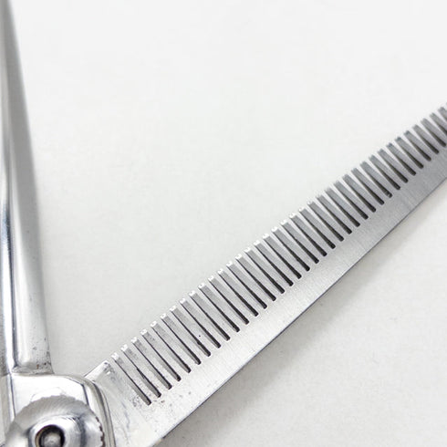 【ナルトシザーズ ナルトシザーNARUTO SCISSORS】デザインカット39B オフセット シザー セニング 美容ハサミ すきばさみ 美容師 理容師 約35~40% 右利き 5.8インチ 中古 sc3598