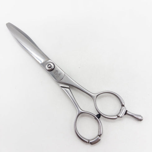 【ジョーウェルJOEWELL】GXB-600A ドライカット スライド シザー メガネ 理容 美容ハサミ 美容師 理容師 右利き 6インチ 中古 sc3626