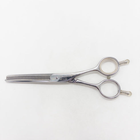 【ヒカリシザーズHIKARI光シザーHIKARI SCISSORS】T-30 メガネ シザー セニング 美容ハサミ すきばさみ 美容師 理容師 約30~35% 右利き 5.7インチ 中古 sc3636