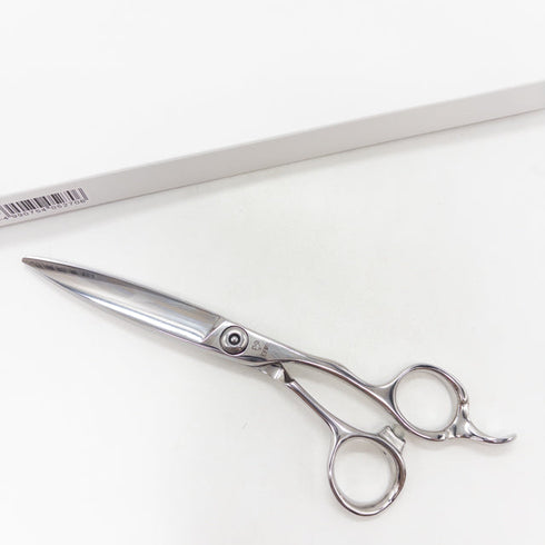 美品【ジョーウェルJOEWELL】JDB-610F ドライカット スライド シザー オフセット 理容 美容ハサミ 美容師 理容師 右利き 6.1インチ 中古 sc3643