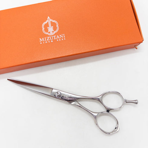 【ミズタニシザーズ ミズタニシザーMIZUTANI SCISSORS】Pixyピクシー6.2 シザー メガネ 理容 美容ハサミ 美容師 理容師 右利き 6.2インチ 中古 sc3644