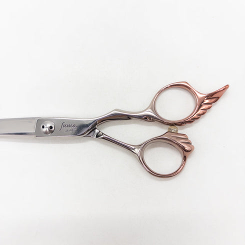 【トギノンTOGINON】fumaシャークライトS シザー オフセット 理容 美容ハサミ 美容師 理容師 右利き 5.8インチ 中古 sc3647