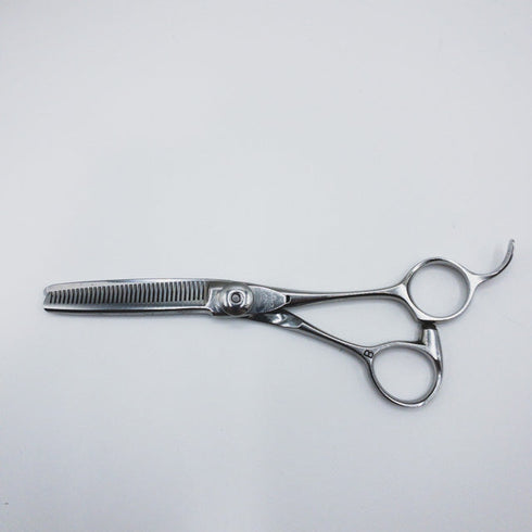 【ナルトシザーズ ナルトシザーNARUTO SCISSORS】デザインカット ヘネシーSⅡ オフセット シザー セニング 美容ハサミ すきばさみ 美容師 理容師 約45% 右利き 5.8インチ 中古 sc366