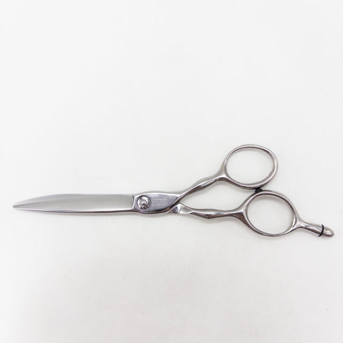 【ミズタニシザーズ ミズタニシザーMIZUTANI SCISSORS】MATELITE-Qマテライト6.0 シザー オフセット 理容 美容ハサミ 美容師 理容師 右利き 6インチ 中古 sc3660
