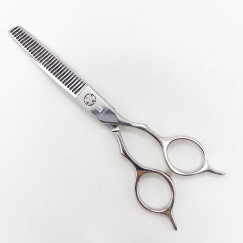 【オオカワプロシザーズ オオカワプロシザーOKAWA PRO SCISSORS】SG301 メガネ シザー セニング 美容ハサミ すきばさみ 美容師 理容師 約10~15% 右利き 5.8インチ 中古 sc3671