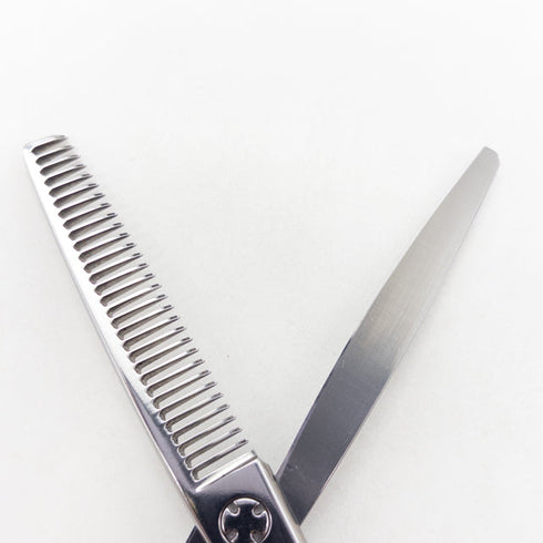 【オオカワプロシザーズ オオカワプロシザーOKAWA PRO SCISSORS】SG301 メガネ シザー セニング 美容ハサミ すきばさみ 美容師 理容師 約10~15% 右利き 5.8インチ 中古 sc3671