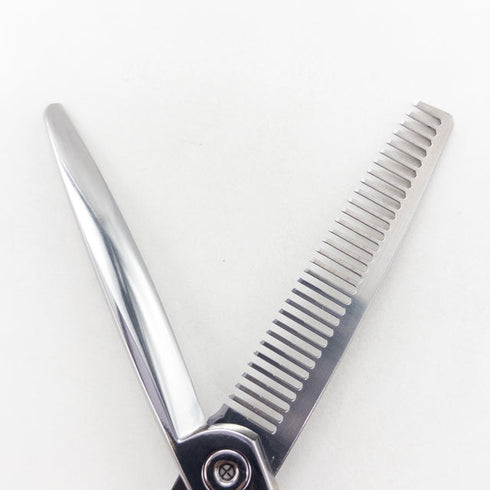 【オオカワプロシザーズ オオカワプロシザーOKAWA PRO SCISSORS】SG301 メガネ シザー セニング 美容ハサミ すきばさみ 美容師 理容師 約10~15% 右利き 5.8インチ 中古 sc3671