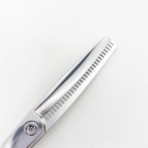 【オオカワプロシザーズ オオカワプロシザーOKAWA PRO SCISSORS】SG301 メガネ シザー セニング 美容ハサミ すきばさみ 美容師 理容師 約10~15% 右利き 5.8インチ 中古 sc3671