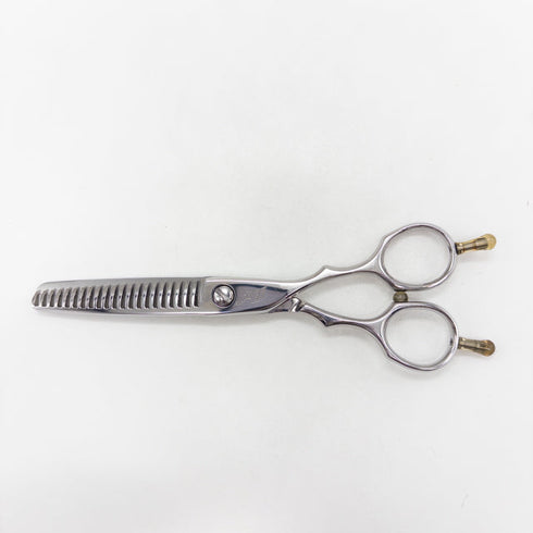 【ヒカリシザーズHIKARI光シザーHIKARI SCISSORS】Angel A 773 メガネ シザー セニング 美容ハサミ すきばさみ 美容師 理容師 約35~40% 右利き 6インチ 中古 sc3677