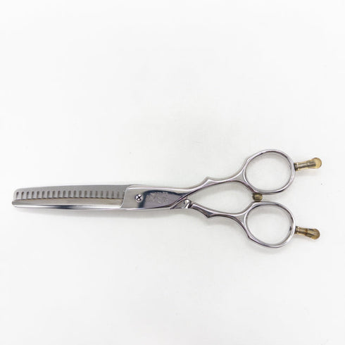 【ヒカリシザーズHIKARI光シザーHIKARI SCISSORS】Angel A 773 メガネ シザー セニング 美容ハサミ すきばさみ 美容師 理容師 約35~40% 右利き 6インチ 中古 sc3677