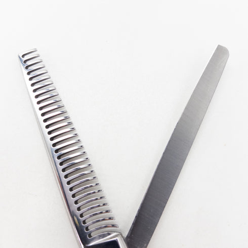 【ハヤシシザーズ ハヤシシザーHAYASHI SCISSORS】 メガネ シザー セニング 美容ハサミ すきばさみ 美容師 理容師 約10% 右利き 6インチ 中古 sc3678