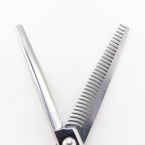 【ハヤシシザーズ ハヤシシザーHAYASHI SCISSORS】 メガネ シザー セニング 美容ハサミ すきばさみ 美容師 理容師 約10% 右利き 6インチ 中古 sc3678