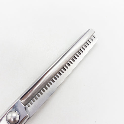 【ハヤシシザーズ ハヤシシザーHAYASHI SCISSORS】 メガネ シザー セニング 美容ハサミ すきばさみ 美容師 理容師 約10% 右利き 6インチ 中古 sc3678