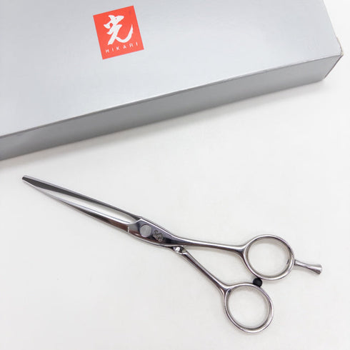 【ヒカリシザーズHIKARI光シザーHIKARI SCISSORS】5S COSMOS 109 シザー メガネ 理容 美容ハサミ 美容師 理容師 右利き 6インチ 中古 sc3702