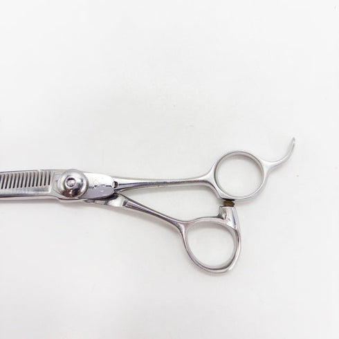 【ナルトシザーズ ナルトシザーNARUTO SCISSORS】 オフセット シザー セニング 美容ハサミ すきばさみ 美容師 理容師 約25~35% 右利き 5.6インチ 中古 sc3709