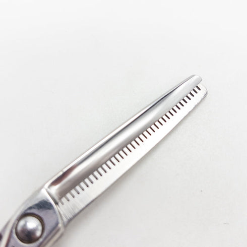 【ナルトシザーズ ナルトシザーNARUTO SCISSORS】 オフセット シザー セニング 美容ハサミ すきばさみ 美容師 理容師 約25~35% 右利き 5.6インチ 中古 sc3709