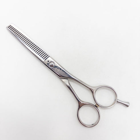 【ミズタニシザーズ ミズタニシザーMIZUTANI SCISSORS】Re-tro THINNING 30レトロ メガネ シザー セニング 美容ハサミ すきばさみ 美容師 理容師 約30% 右利き 5.7インチ 中古 sc3714