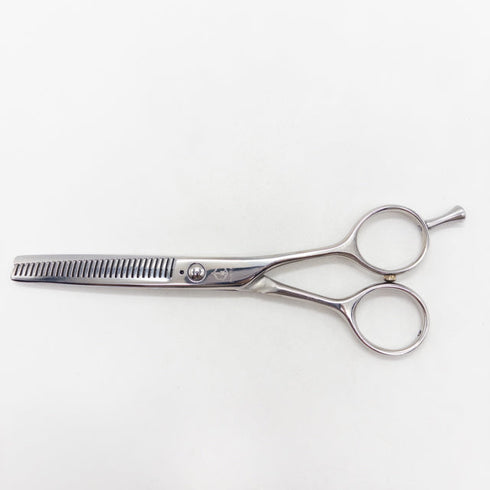 【ミズタニシザーズ ミズタニシザーMIZUTANI SCISSORS】Re-tro THINNING 30レトロ メガネ シザー セニング 美容ハサミ すきばさみ 美容師 理容師 約30% 右利き 5.7インチ 中古 sc3714