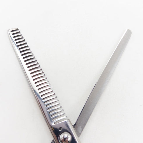 【ミズタニシザーズ ミズタニシザーMIZUTANI SCISSORS】Re-tro THINNING 30レトロ メガネ シザー セニング 美容ハサミ すきばさみ 美容師 理容師 約30% 右利き 5.7インチ 中古 sc3714