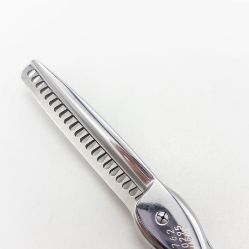 【ヒカリシザーズHIKARI光シザーHIKARI SCISSORS】c-evo L762 メガネ シザー セニング 美容ハサミ すきばさみ 美容師 理容師 約40~50% 左利き 6インチ 中古 sc3717