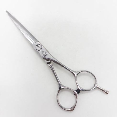 【ヒカリシザーズHIKARI光シザーHIKARI SCISSORS】Little Star 585 シザー メガネ 理容 美容ハサミ 美容師 理容師 右利き 5.5インチ 中古 sc3723