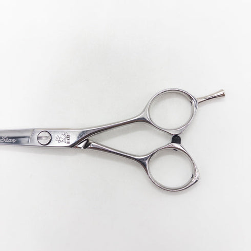【ヒカリシザーズHIKARI光シザーHIKARI SCISSORS】Little Star 585 シザー メガネ 理容 美容ハサミ 美容師 理容師 右利き 5.5インチ 中古 sc3723