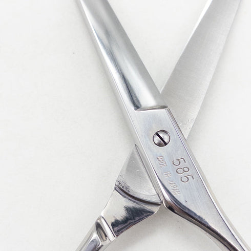 【ヒカリシザーズHIKARI光シザーHIKARI SCISSORS】Little Star 585 シザー メガネ 理容 美容ハサミ 美容師 理容師 右利き 5.5インチ 中古 sc3723